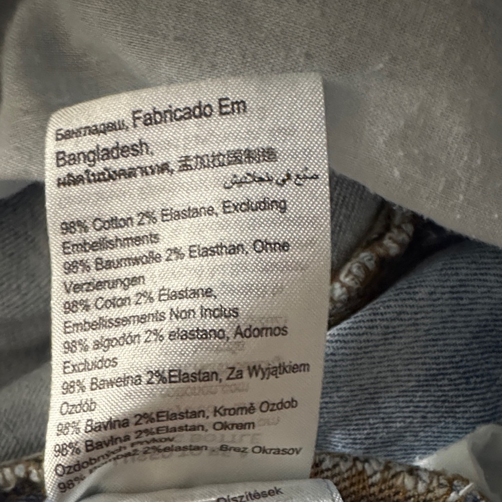 Cotton On Stretch Mom Jeans – Light Wash, Size 12 - Picture 12 of 13
